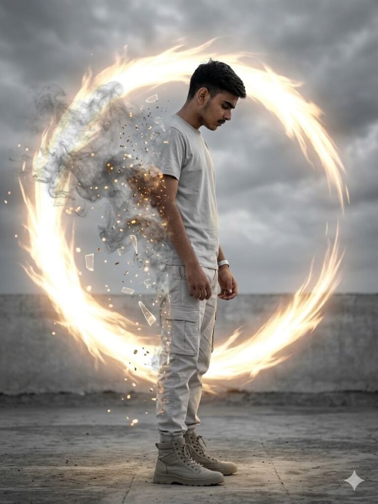 AI Fire Portal Photo Editing