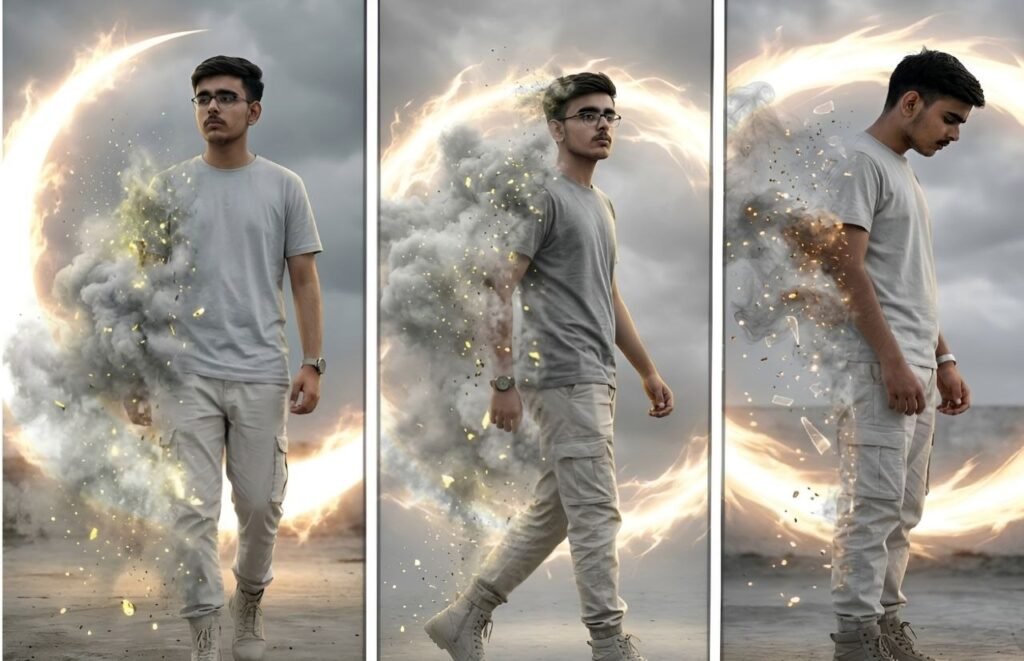 AI Fire Portal Photo Editing