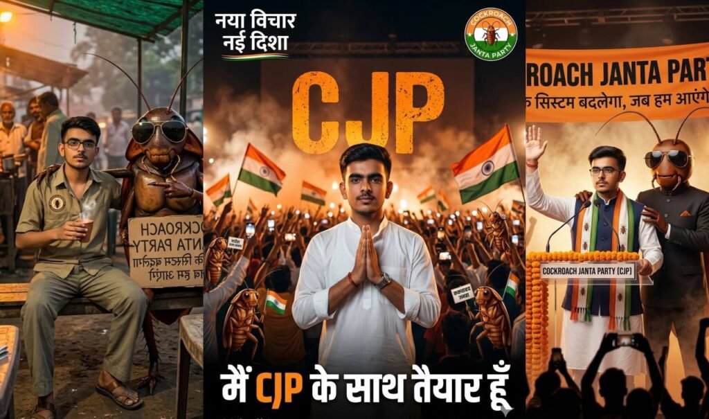 Cockroach Janta Party AI Prompt