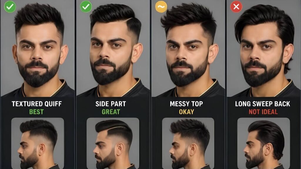 Best Face Shape Hairstyle AI Prompt