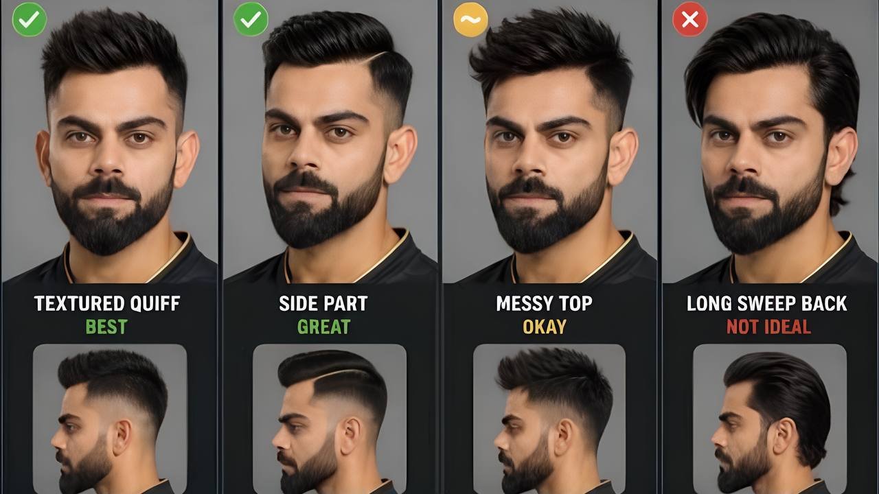 Best Face Shape Hairstyle AI Prompt