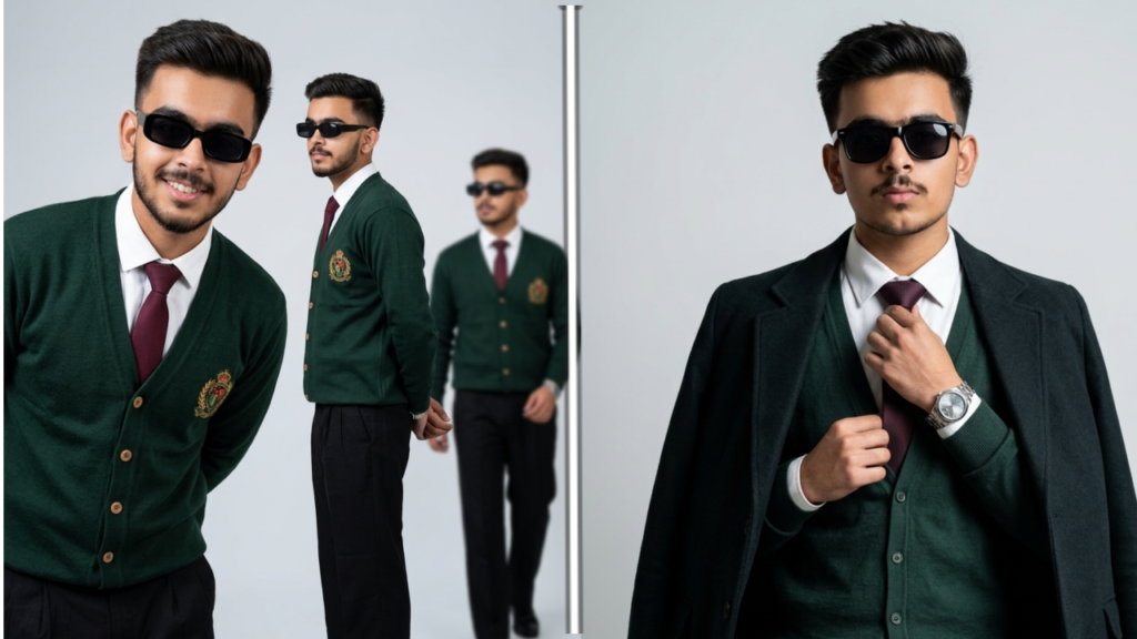 AI School Boy Photo Editing Prompt